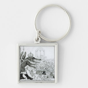 The Corsican Crocodile Keychain