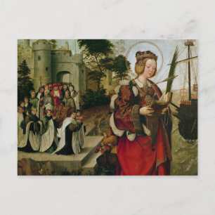 The Cortege of the Relics of St. Auta Postcard