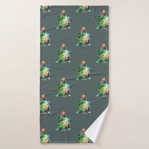 The Cosmic Colour Bringer Bath Towel
