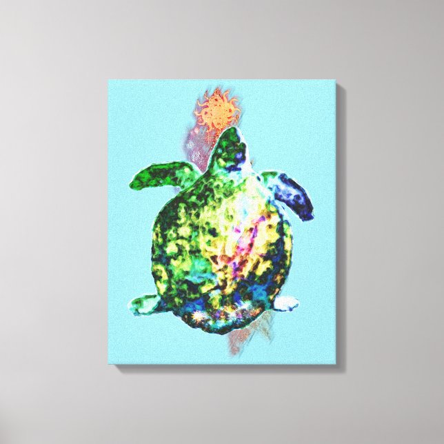 The Cosmic Colour Bringer Canvas Print (Front)