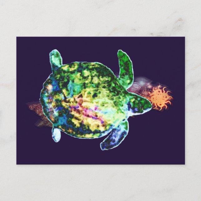 The Cosmic Colour Bringer Postcard (Front)