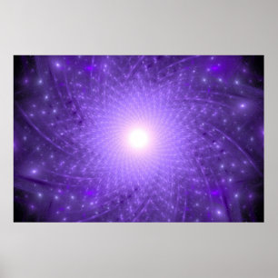 The Cosmic Lotus Poster