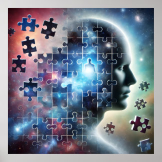 The Cosmic Puzzle – Assembling the Self Poster