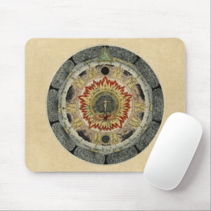 The Cosmic Rose Mouse Pad