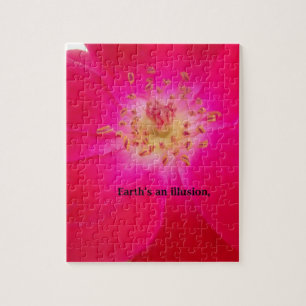 The Cosmic Rose: Nature's Deception Design Jigsaw Puzzle