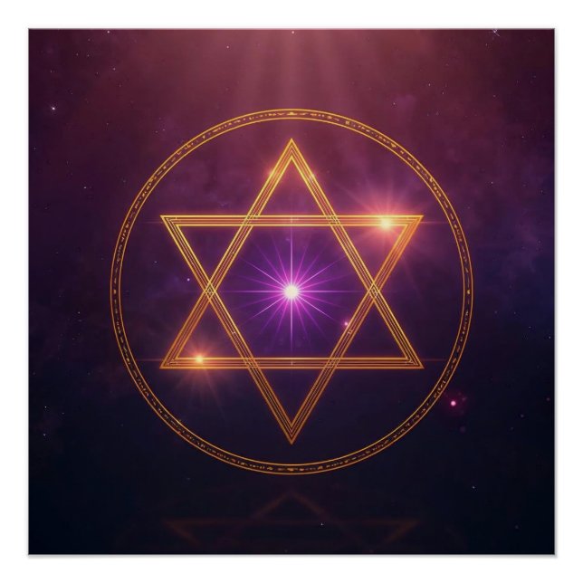 The Cosmic Star of Enlightened Balance Poster (Front)