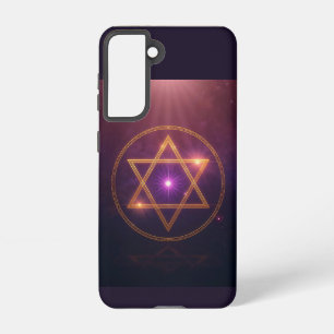 The Cosmic Star of Enlightened Balance Samsung Galaxy Case