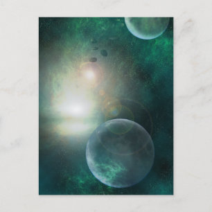 The Cosmos postcard