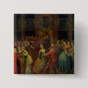 The Costume Ball 2 Inch Square Button