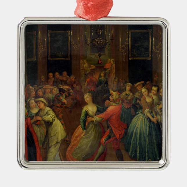 The Costume Ball Metal Ornament (Front)