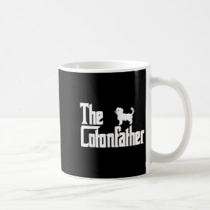 The Cotonfather Funny Coton De Tulear Dog Dad Shir Coffee Mug