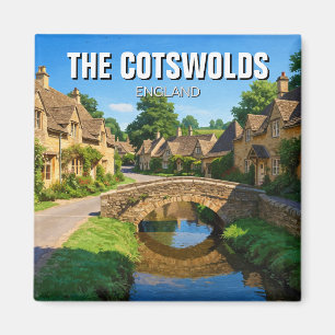 The Cotswolds England Travel Magnet