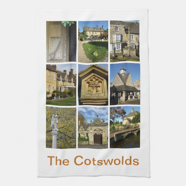The Cotswolds Kitchen Towel (Vertical)