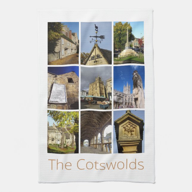 The Cotswolds Kitchen Towel (Vertical)