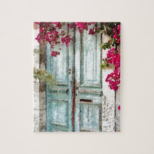 The Cottage Door Jigsaw Puzzle