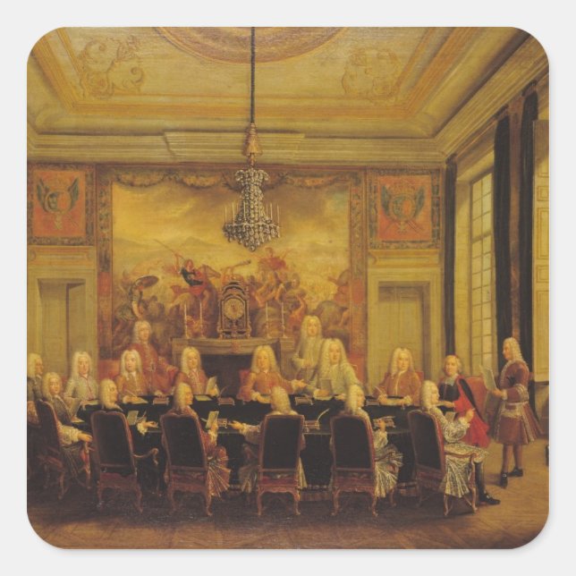The Council of Regency for the Minority Square Sticker (Front)
