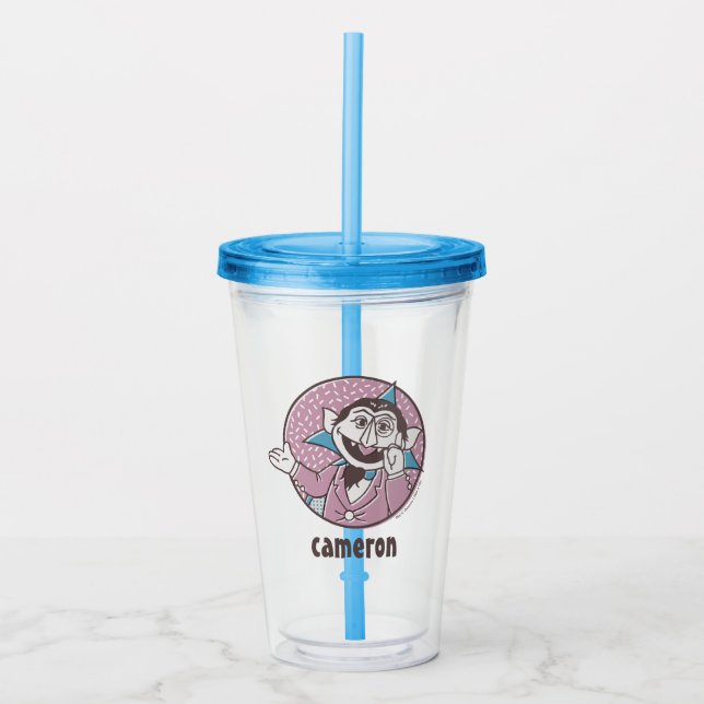 The Count | You Can Always Count On Me Acrylic Tumbler (Front)