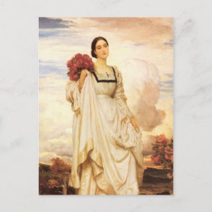 The Countess Brownlow, Frederic Leighton Postcard
