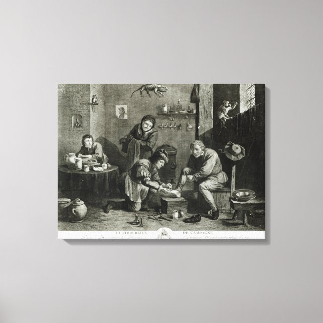 The Country Surgeon Canvas Print (Front)