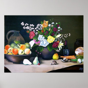 The Country Table Poster