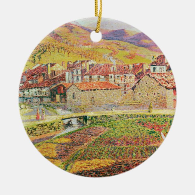The Countryside Ceramic Ornament (Front)