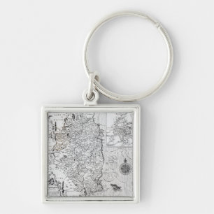 The County of Leinster with the City of Dublin Keychain
