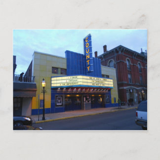 The County Theatre Doylestown Pennsylvania Postcard