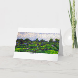 The Course GREETING CARD