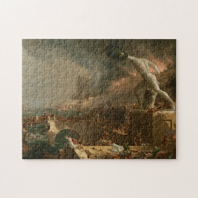 The Course of Empire - Destruction by Thomas Cole Jigsaw Puzzle (Horizontal)