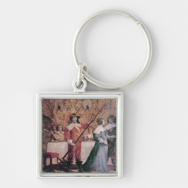 The Court Ball Keychain (Front)