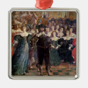 The Court Ball Metal Ornament