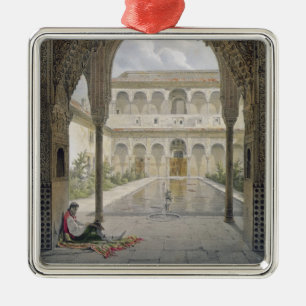 The Court of the Alberca in the Alhambra, Granada, Metal Ornament