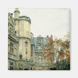 The Courtyard of the Museum of Cluny, c.1878-80 Magnet