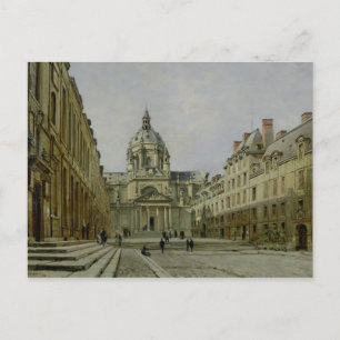 The Courtyard of the Old Sorbonne, 1886 Postcard