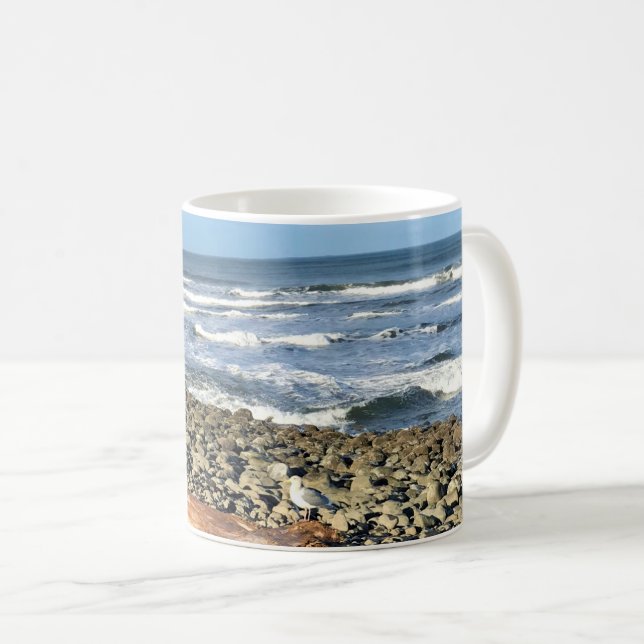 The Cove at Seaside, Oregon Coffee Mug (Front Right)