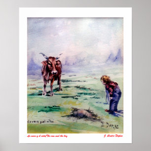The Cow and the Child/The Cow and the Boy Poster