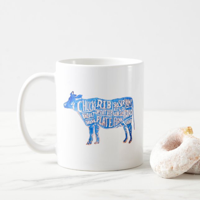 The Cow Coffee Mug (With Donut)