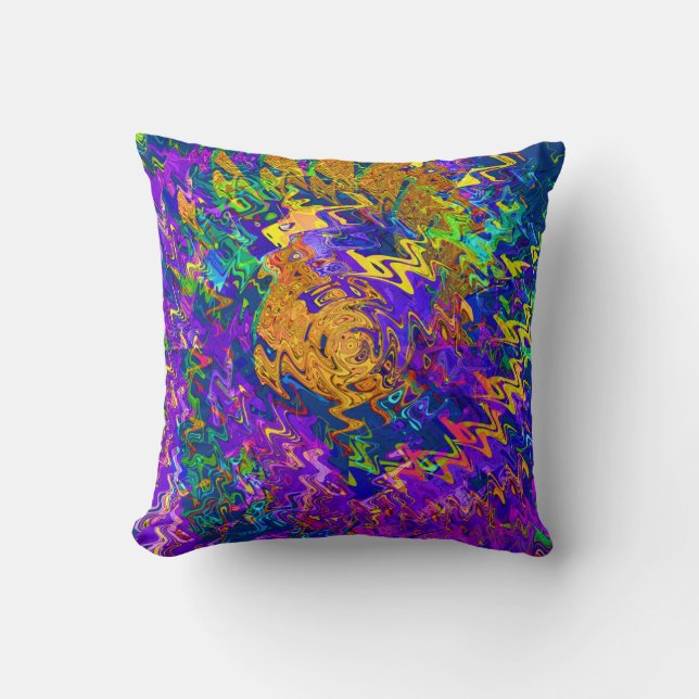The cow is trippin'....... throw pillow (Front)