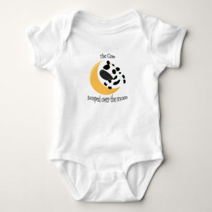 The cow jumped over the moon cute kids shirt