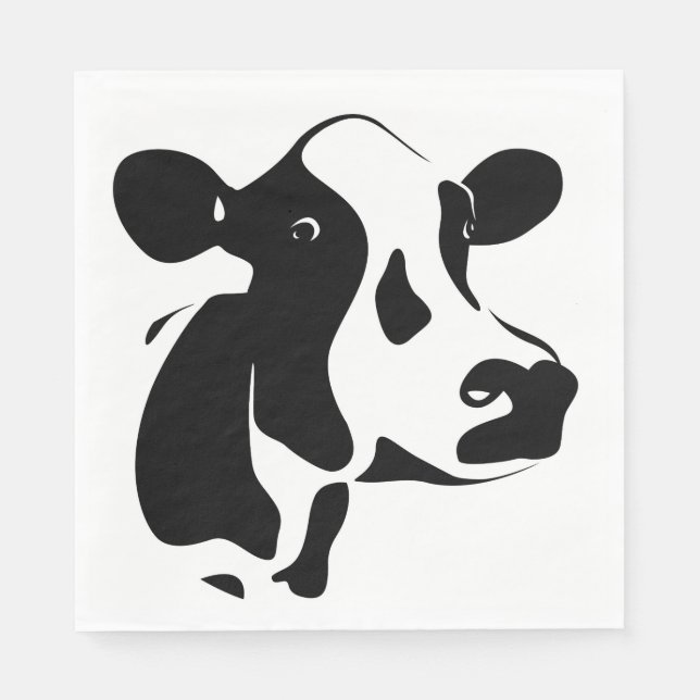 The Cow Luncheon Paper Napkins (Front)