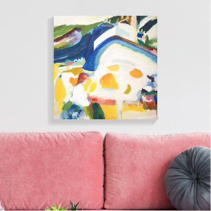 The Cow Wassily Kandinsky Canvas Print