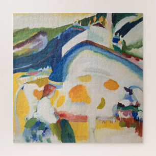 The Cow Wassily Kandinsky Jigsaw Puzzle