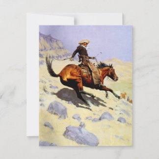 The Cowboy by Remington, Vintage Cavalry Military