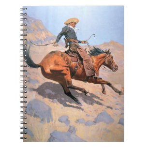 The Cowboy (oil on canvas) Notebook