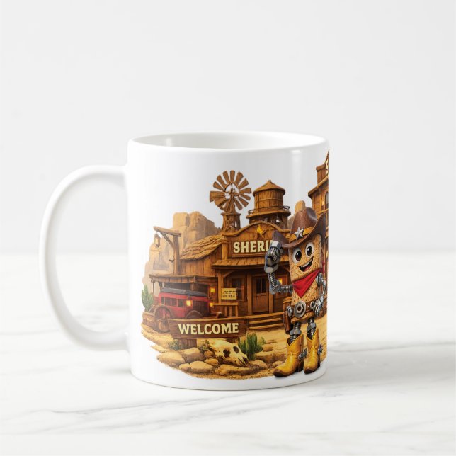 The Cowboy Saloon Coffee Mug (Left)
