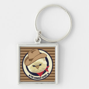 The cowboy spirit keychain