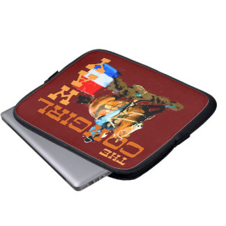 The Cowgirl Way -Barrel Racing Laptop Sleeve