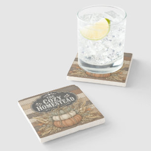 The Cozy Homestead Stone Coaster