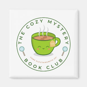 The Cozy Mystery Book Club Magnet