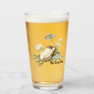 The Cozy Toad Official Merchandise Beer Glass